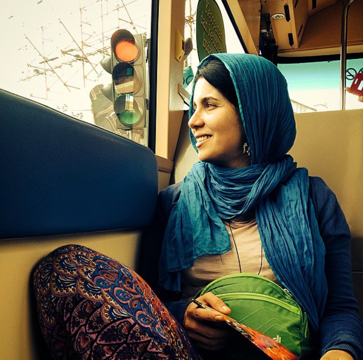 Anousheh travelling